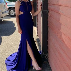 Indigo Prom Dress